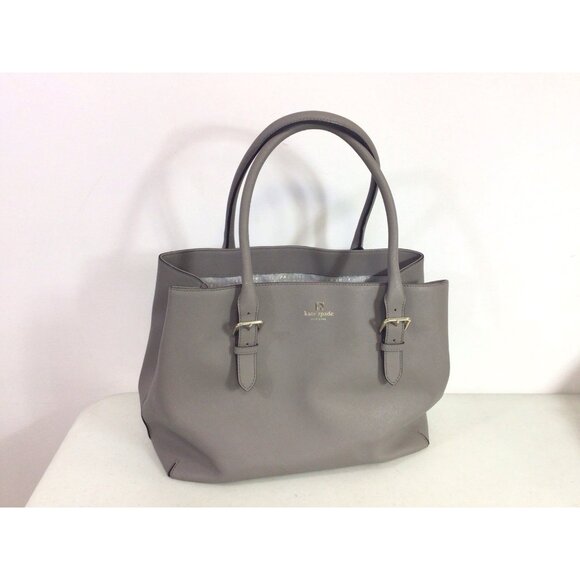 Kate Spade Leather Top Handle Bag Purse - Picture 4 of 10